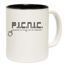 Picnic Problem In Chair - Funny Coffee Mug