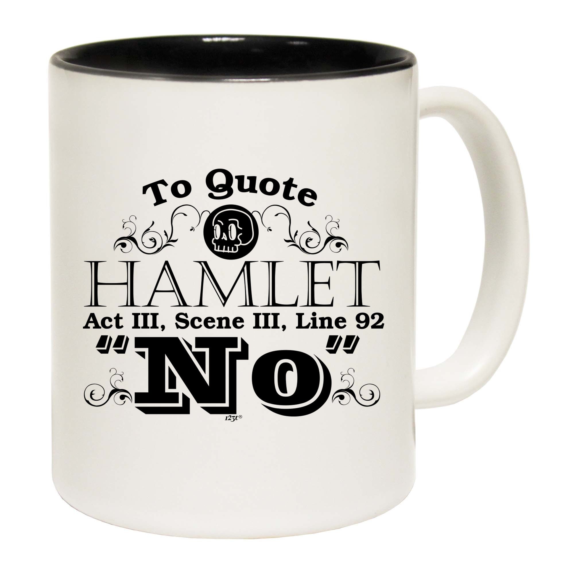 To Quote Hamlet No - Funny Coffee Mug