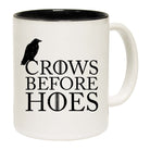 Crows Before Hoes Black - Funny Coffee Mug