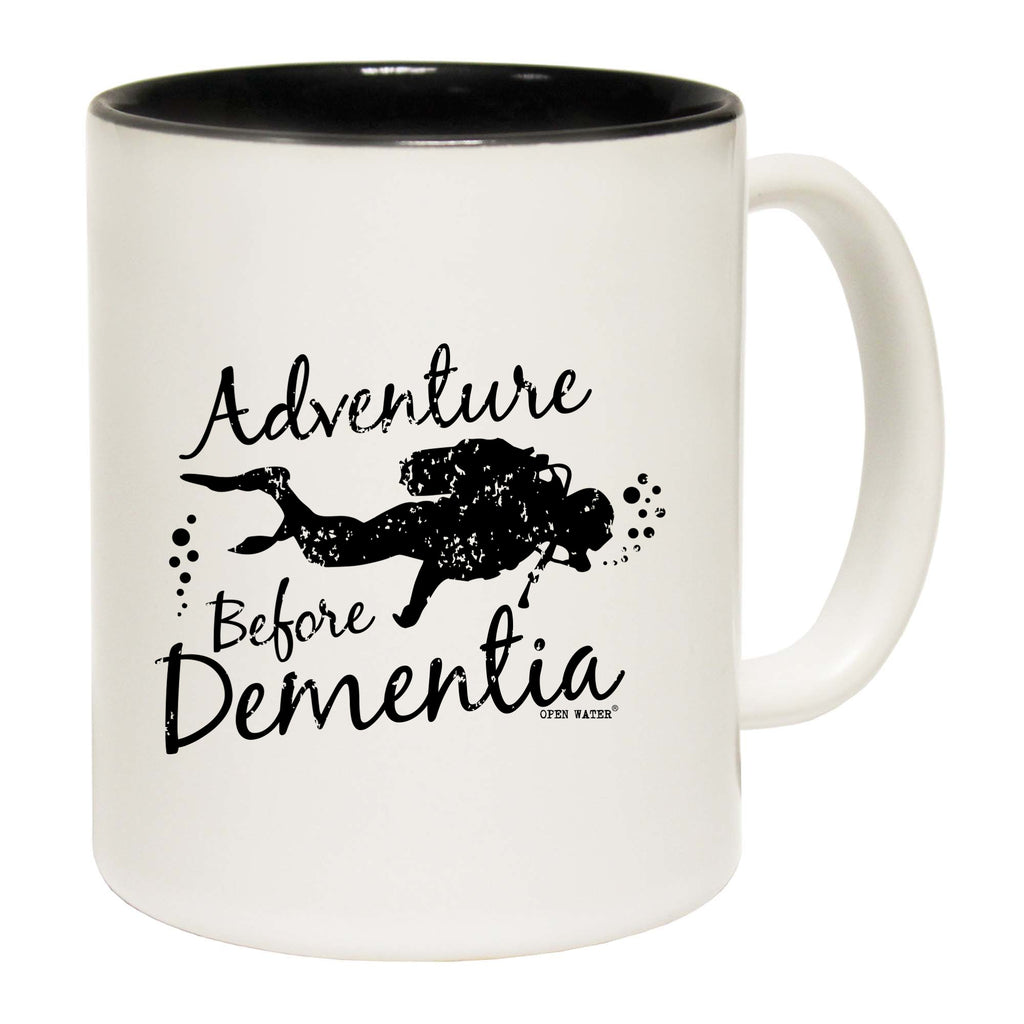 Ow Adventure Before Dementia Scuba - Funny Coffee Mug