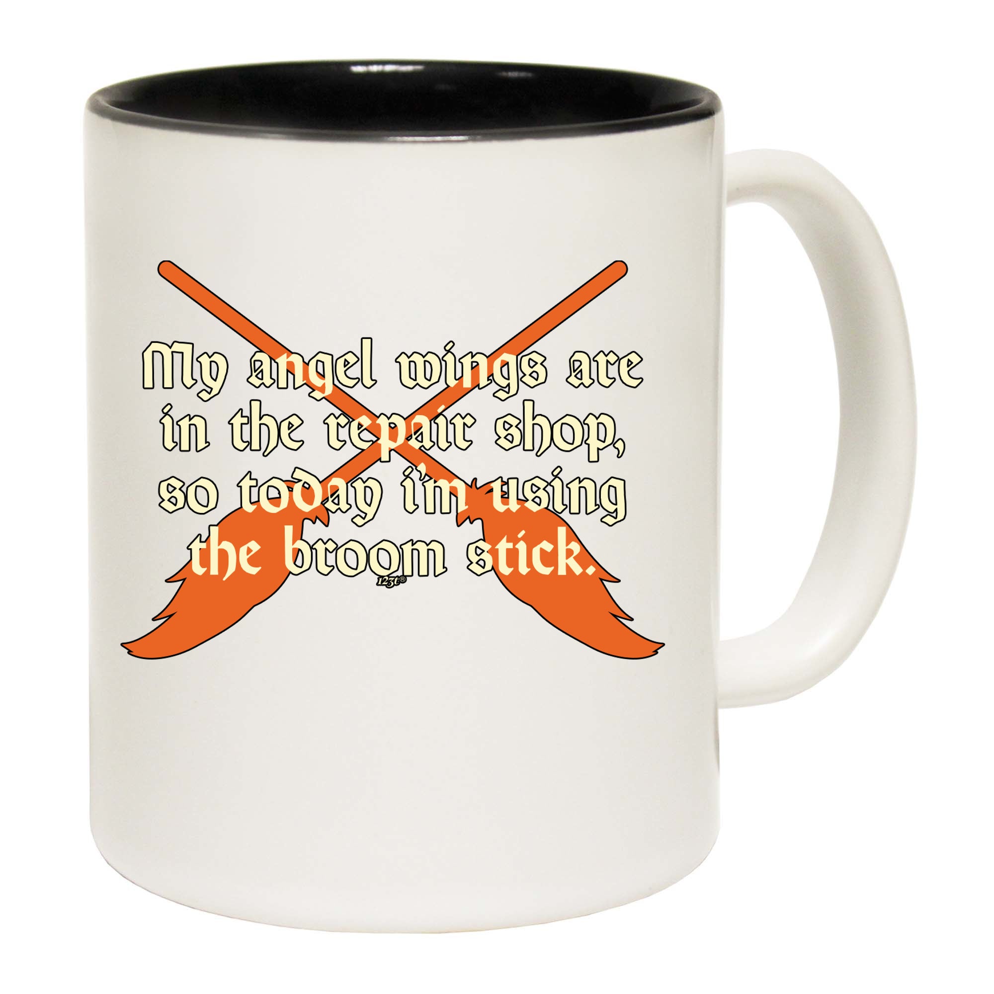 My Angel Wings Are In The Repair Shop - Funny Coffee Mug
