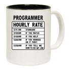 Programmer Hourly Rate - Funny Coffee Mug