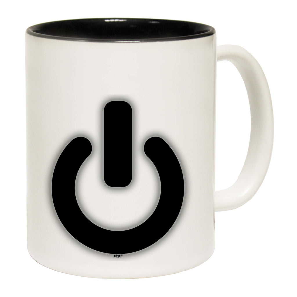 Power Button - Funny Coffee Mug