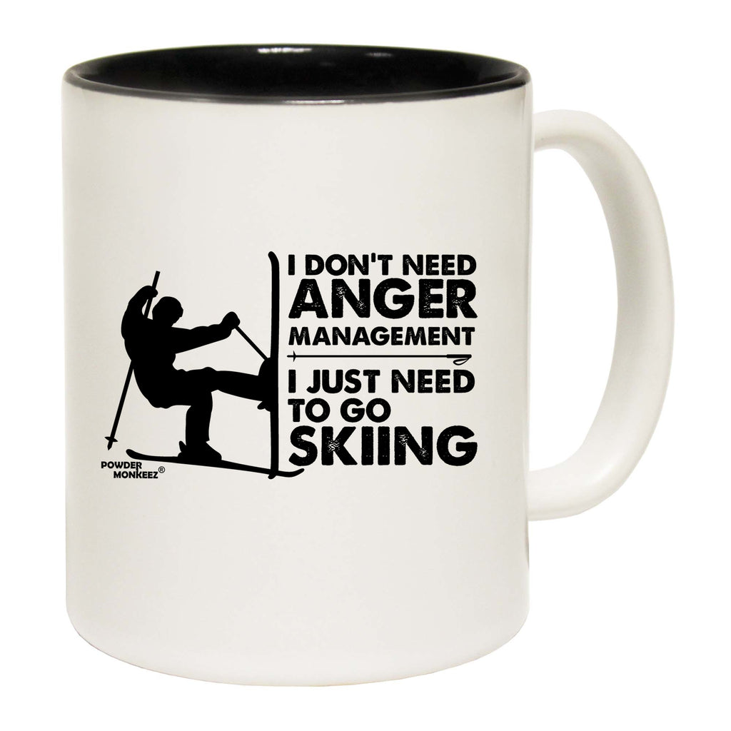 Pm I Dont Need Anger Management Skiing - Funny Coffee Mug
