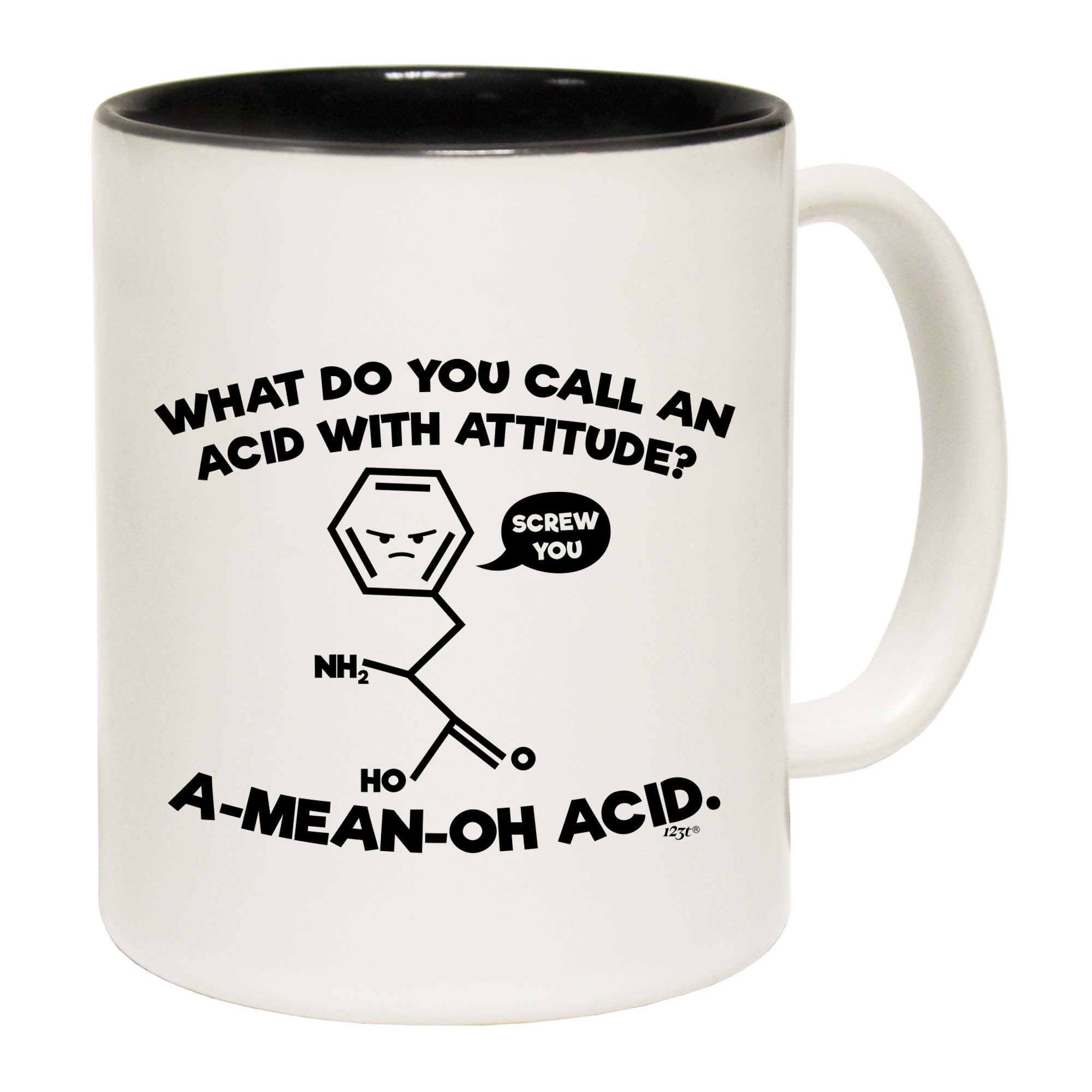 What Do You Call An Acid With Attitude - Funny Coffee Mug
