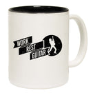 Work Rest Guitar - Funny Coffee Mug