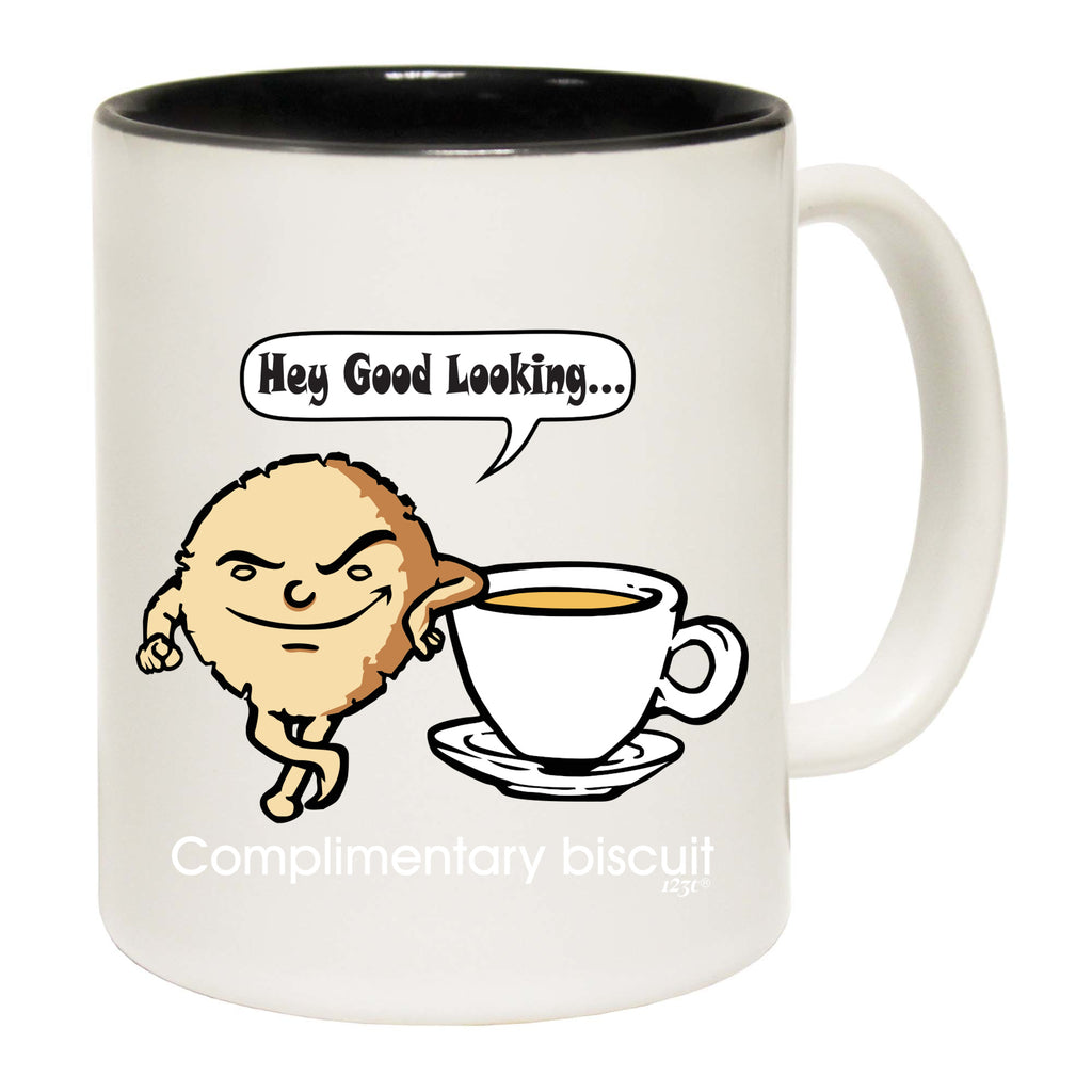 Complimentary Biscuit Coffee - Funny Coffee Mug Cup