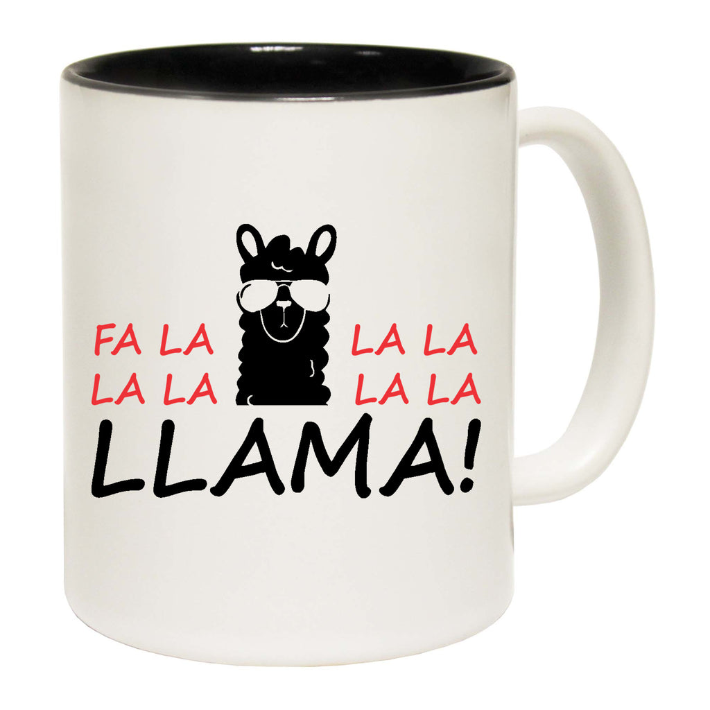 Christmas Fa La La La Lama - Funny Coffee Mug