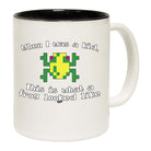 When Was A Kid This Is What A Frog Looked Like - Funny Coffee Mug