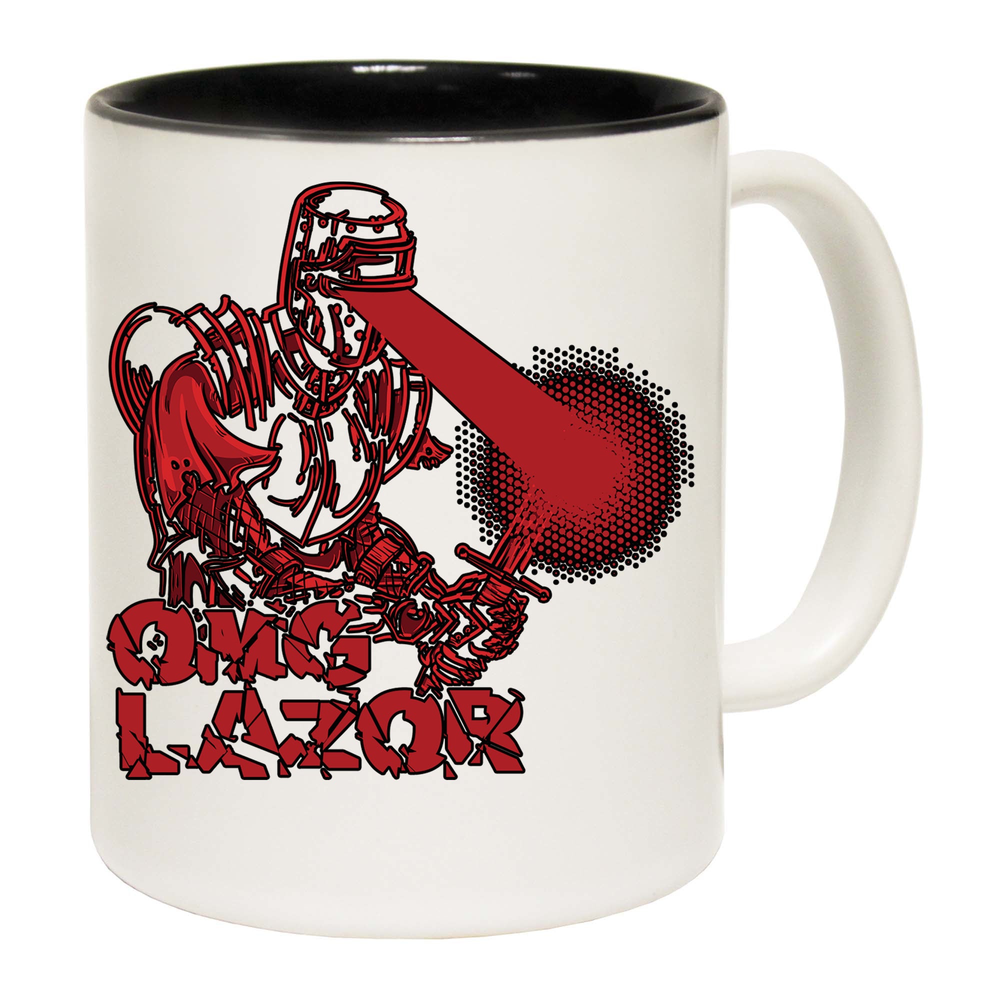 Ned Kelly Omg Lazor - Funny Coffee Mug