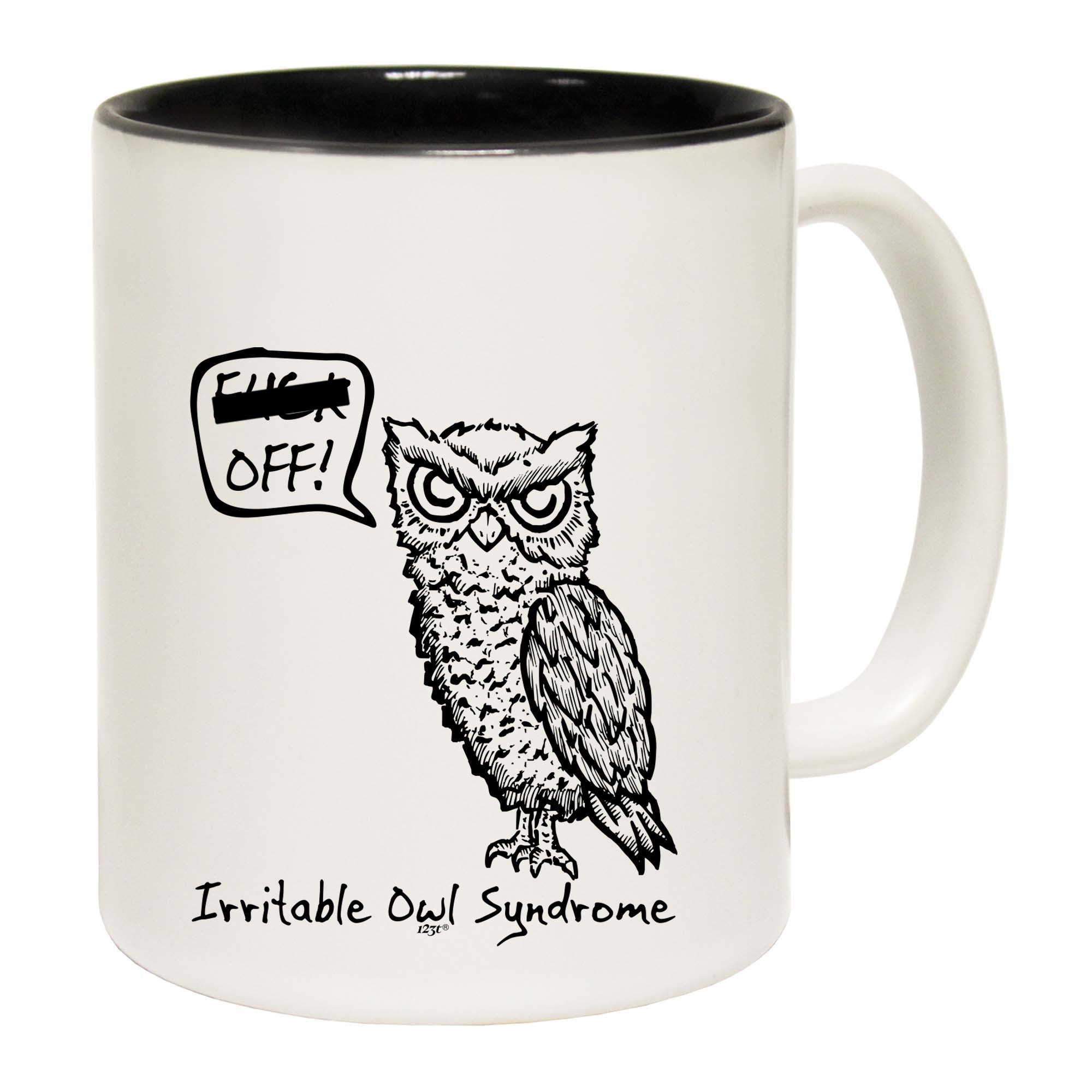 Irritable Owl Syndrome - Funny Coffee Mug Cup