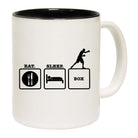 Eat Sleep Box - Funny Coffee Mug