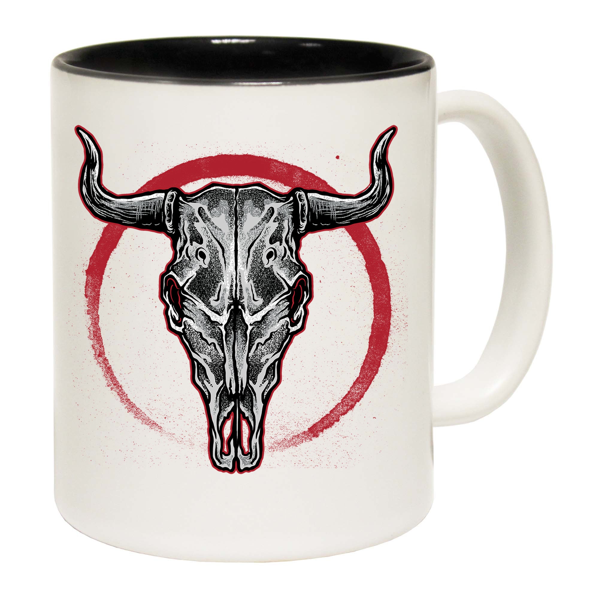 Skull Horns - Funny Coffee Mug
