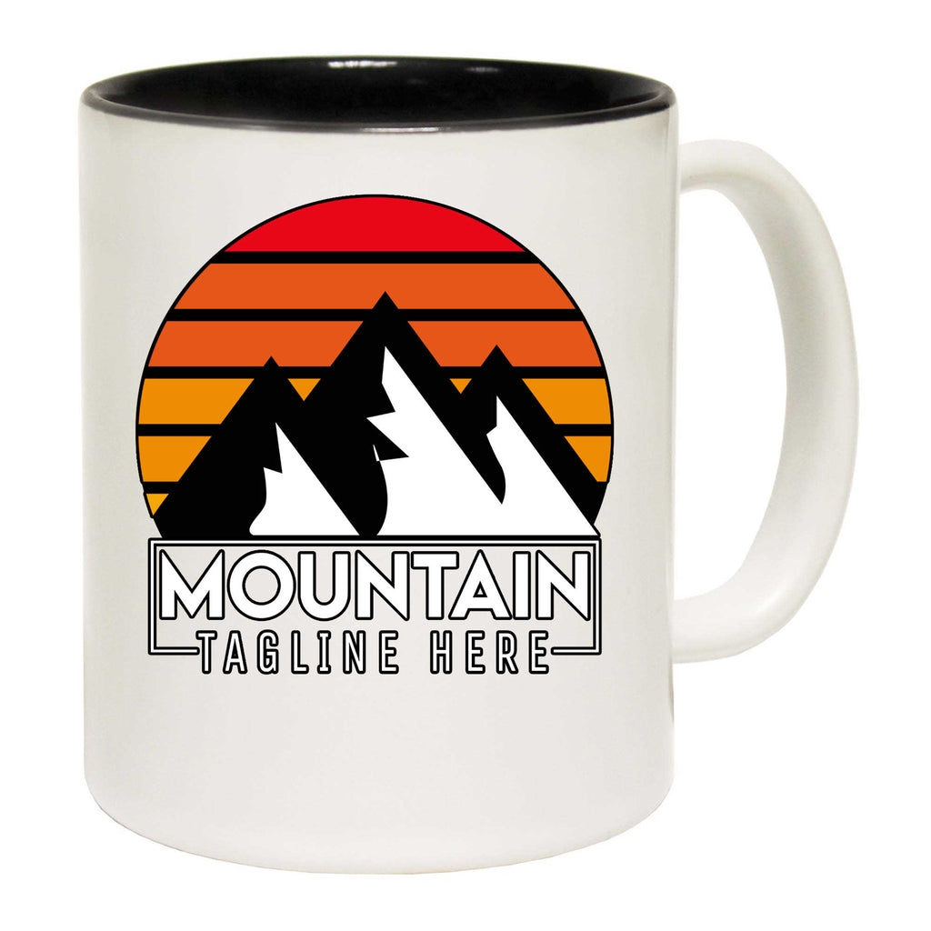 Personalised Mountain Rock Climbing Custom - Funny Coffee Mug