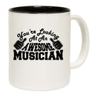 Youre Looking At An Awesome Musician - Funny Coffee Mug