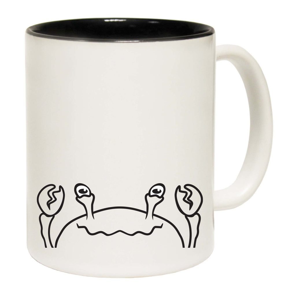 Crab Animal Face Ani Mates - Funny Coffee Mug Cup