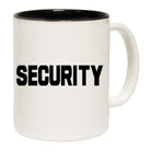 Security Large Front - Funny Coffee Mug