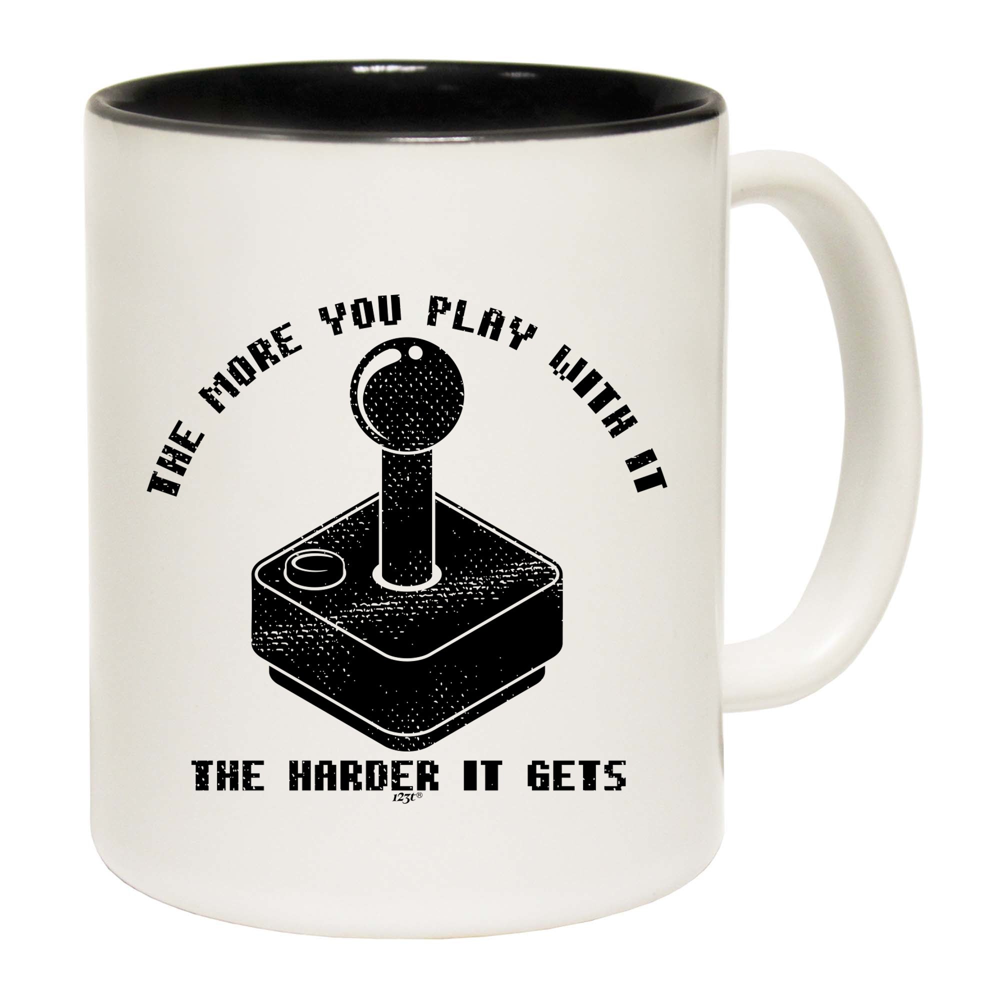 The More You Play With It The Harder It Gets - Funny Coffee Mug