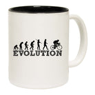 Evolution Bicycle Racer - Funny Coffee Mug