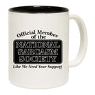 Official Member National Sarcasm Society - Funny Coffee Mug