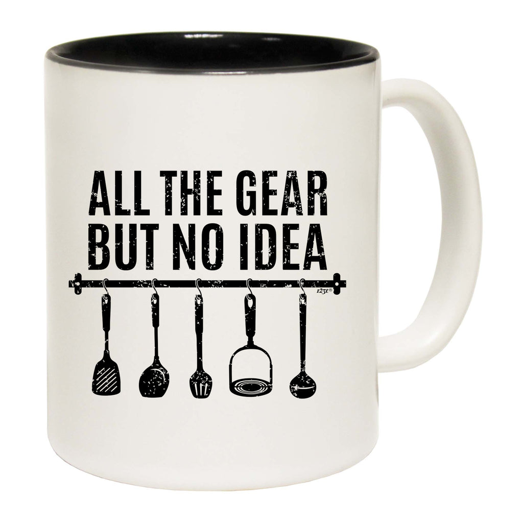All The Gear Kitchen Cooking Chef - Funny Coffee Mug Cup