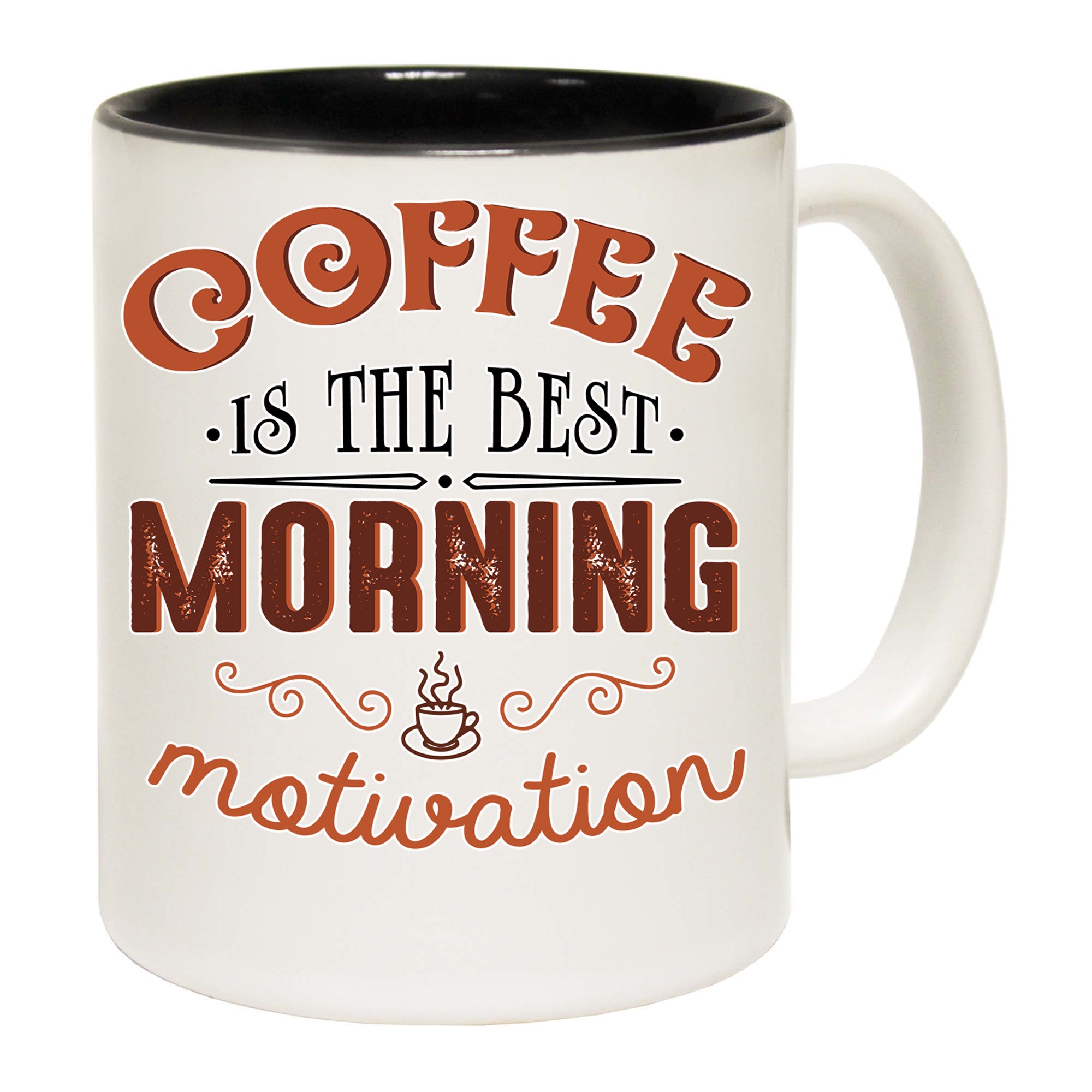 Coffee Is The Best Morning Motivation - Funny Coffee Mug
