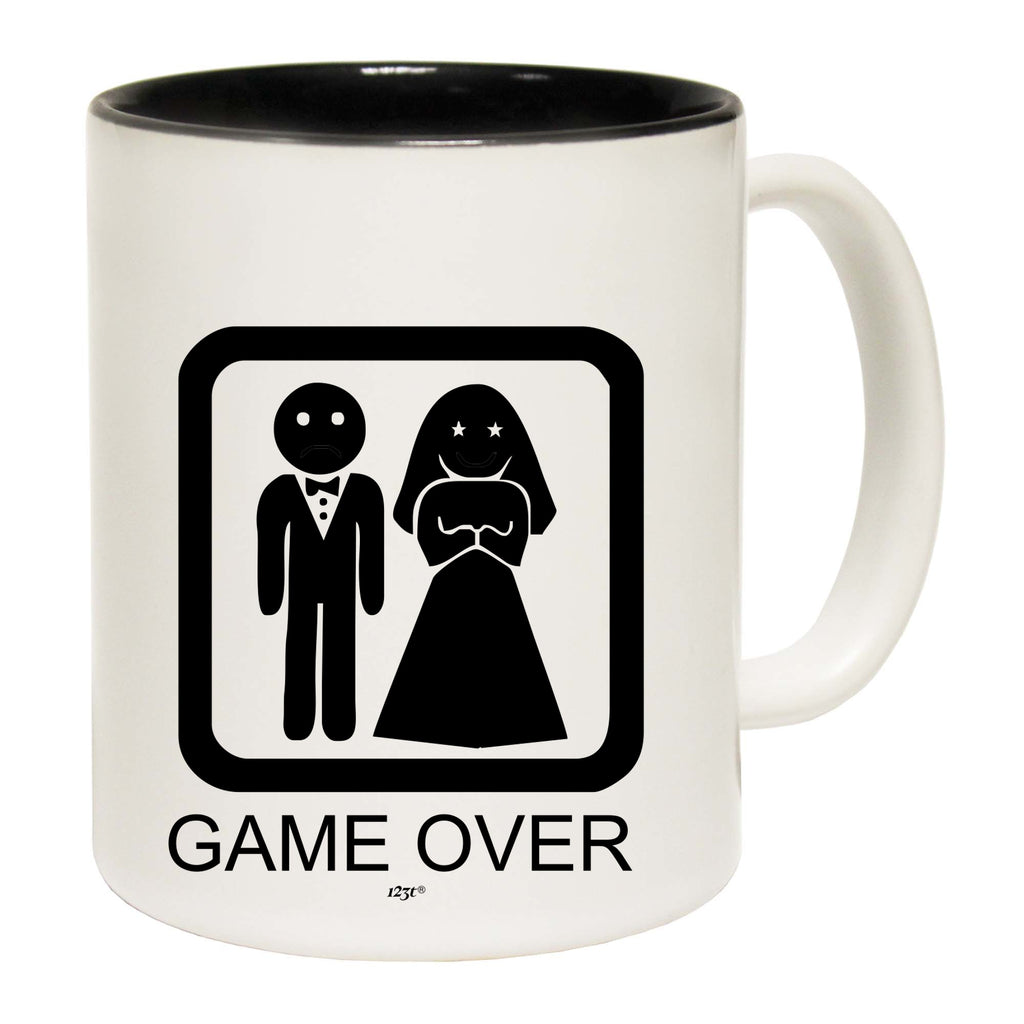 Game Over Sad Groom Married - Funny Coffee Mug Cup