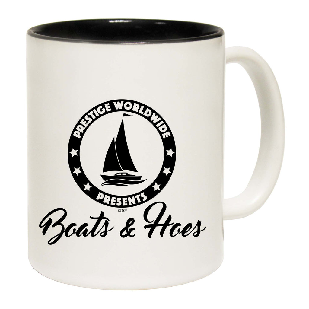 Boats And Hoes Ocean Bound - Funny Coffee Mug Cup