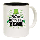 Extra Lucky This Year Irish St Patricks Day Ireland - Funny Coffee Mug