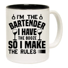Im The Bartender Make The Rules Pub Hotel - Funny Coffee Mug