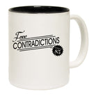 Free Contradictions - Funny Coffee Mug Cup