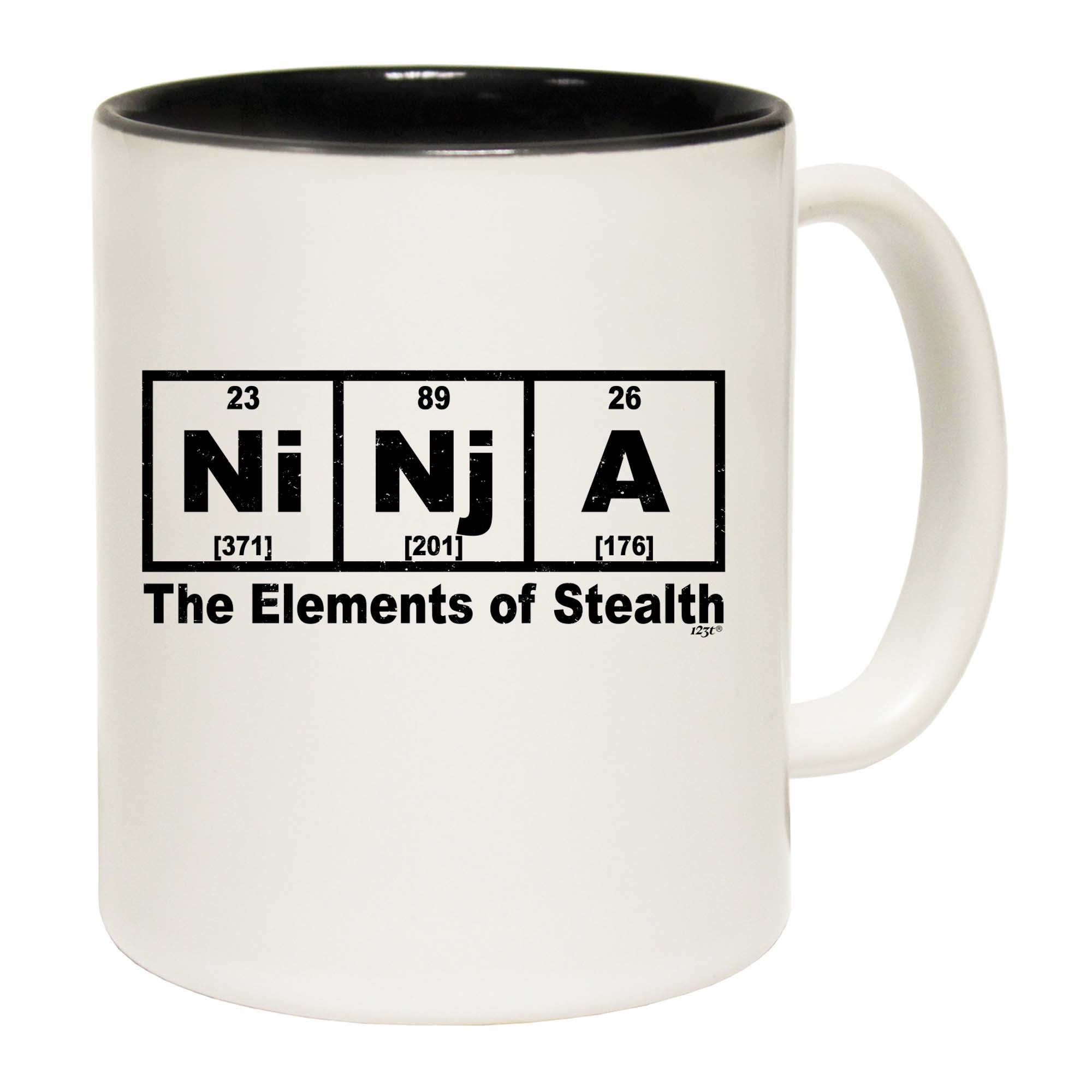 Ninja The Elements Of Stealth - Funny Coffee Mug