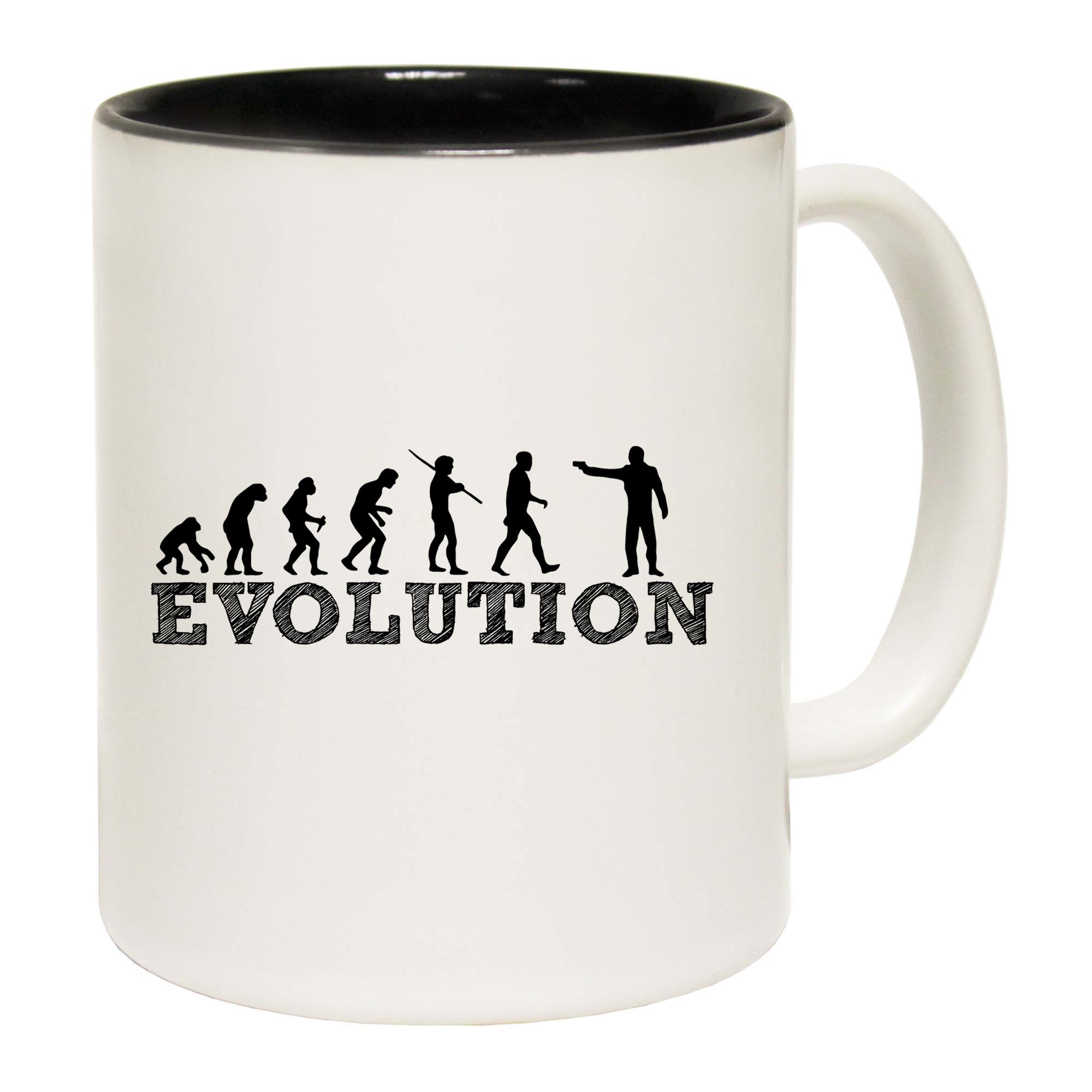 Evolution Gangster - Funny Coffee Mug