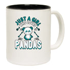 Just A Girl Who Loves Pandas - Funny Coffee Mug