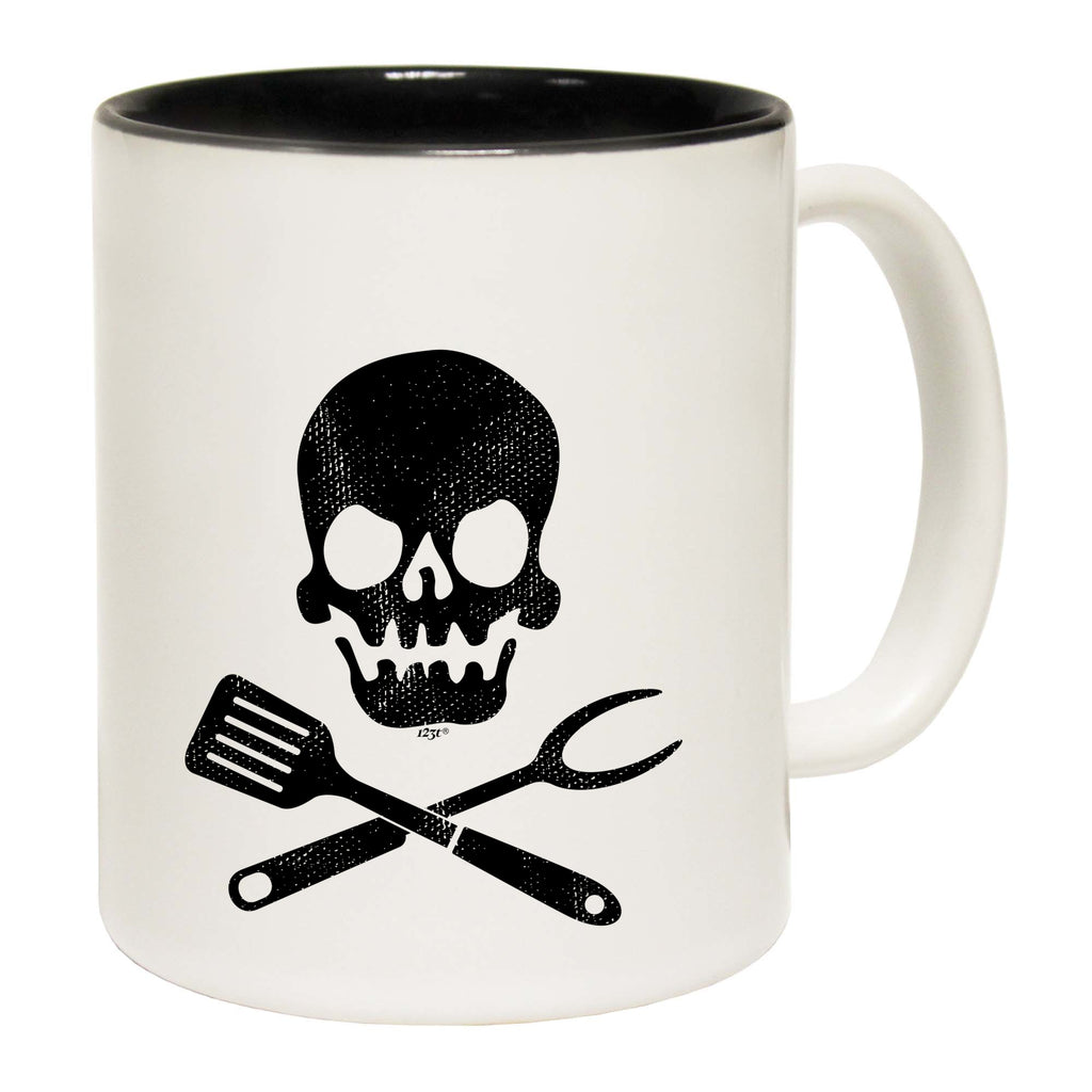 Cooking Skull Chef Kitchen - Funny Coffee Mug Cup