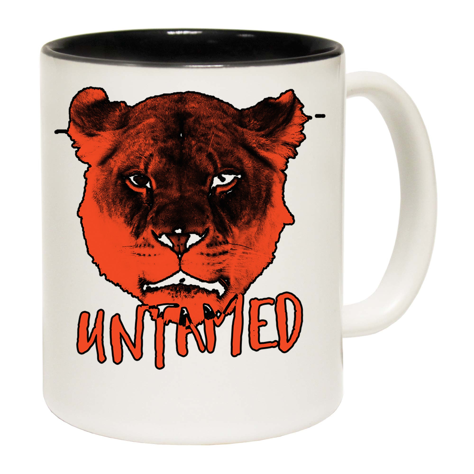 Untamed Lion - Funny Coffee Mug