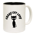 Crazy Cat Lady White - Funny Coffee Mug Cup