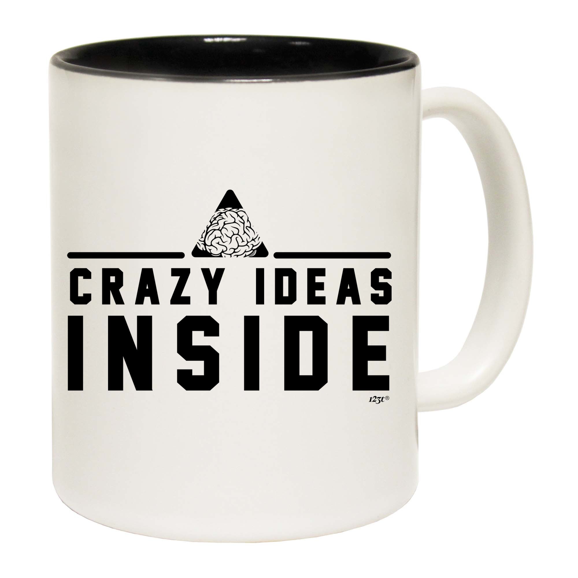 Crazy Ideas Inside - Funny Coffee Mug Cup