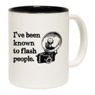 Ive Been Known To Flash People Black - Funny Coffee Mug