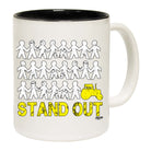 Stand Out Tractor - Funny Coffee Mug