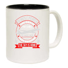 To Most People The Sky Is The Limit Aviation Pilot - Funny Coffee Mug