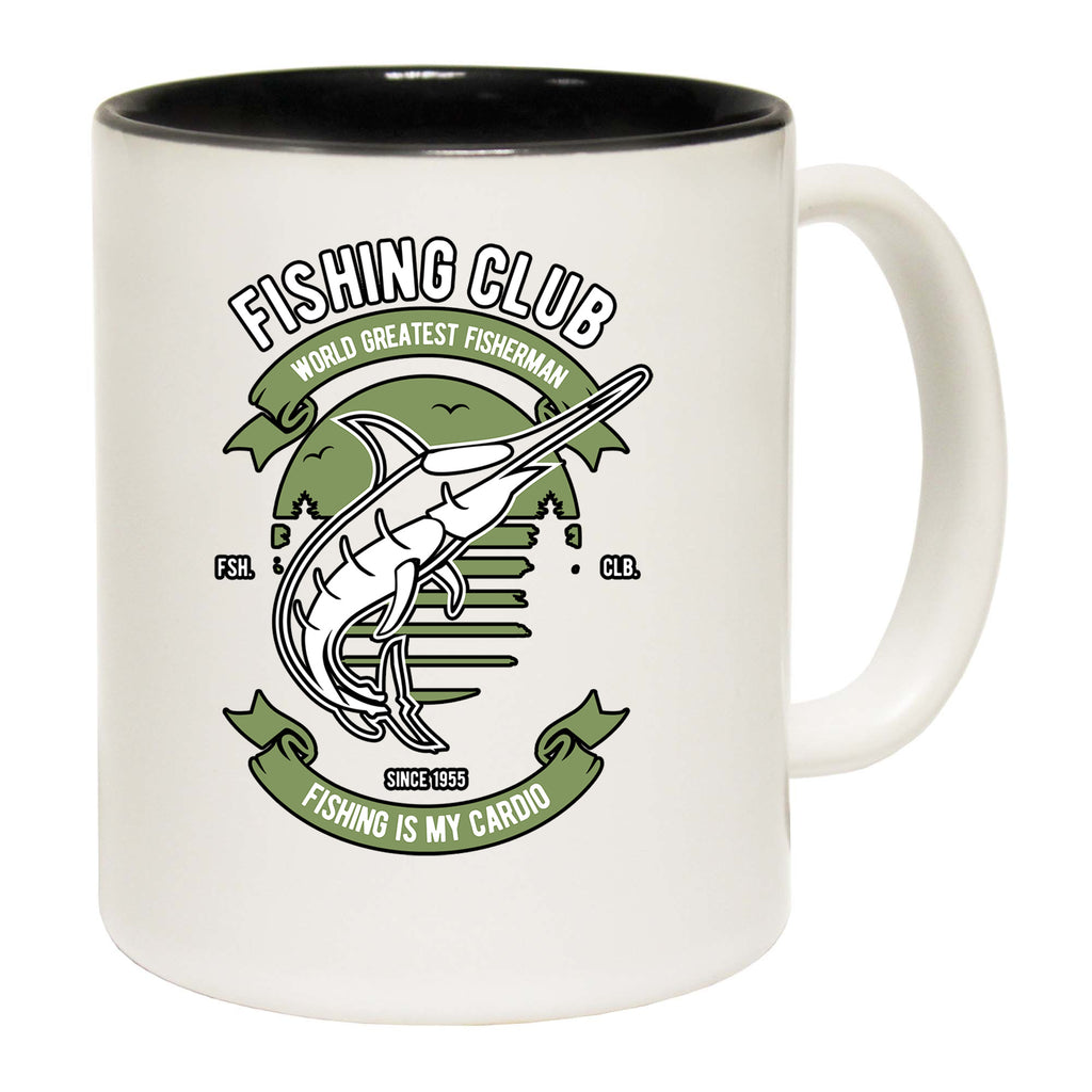 Fishing Club Worlds Greatest Fisherman - Funny Coffee Mug