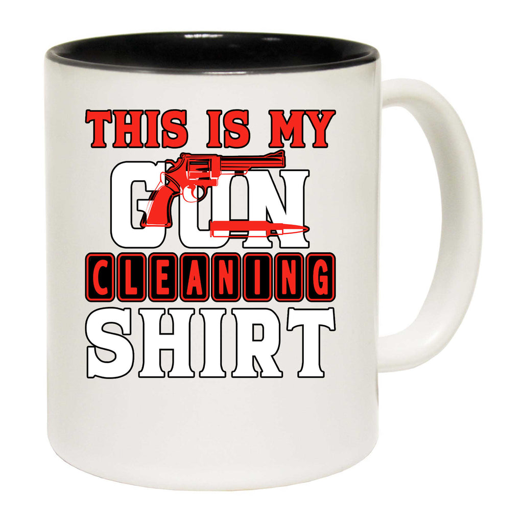 This Is My Gun Cleaning Shirt - Funny Coffee Mug