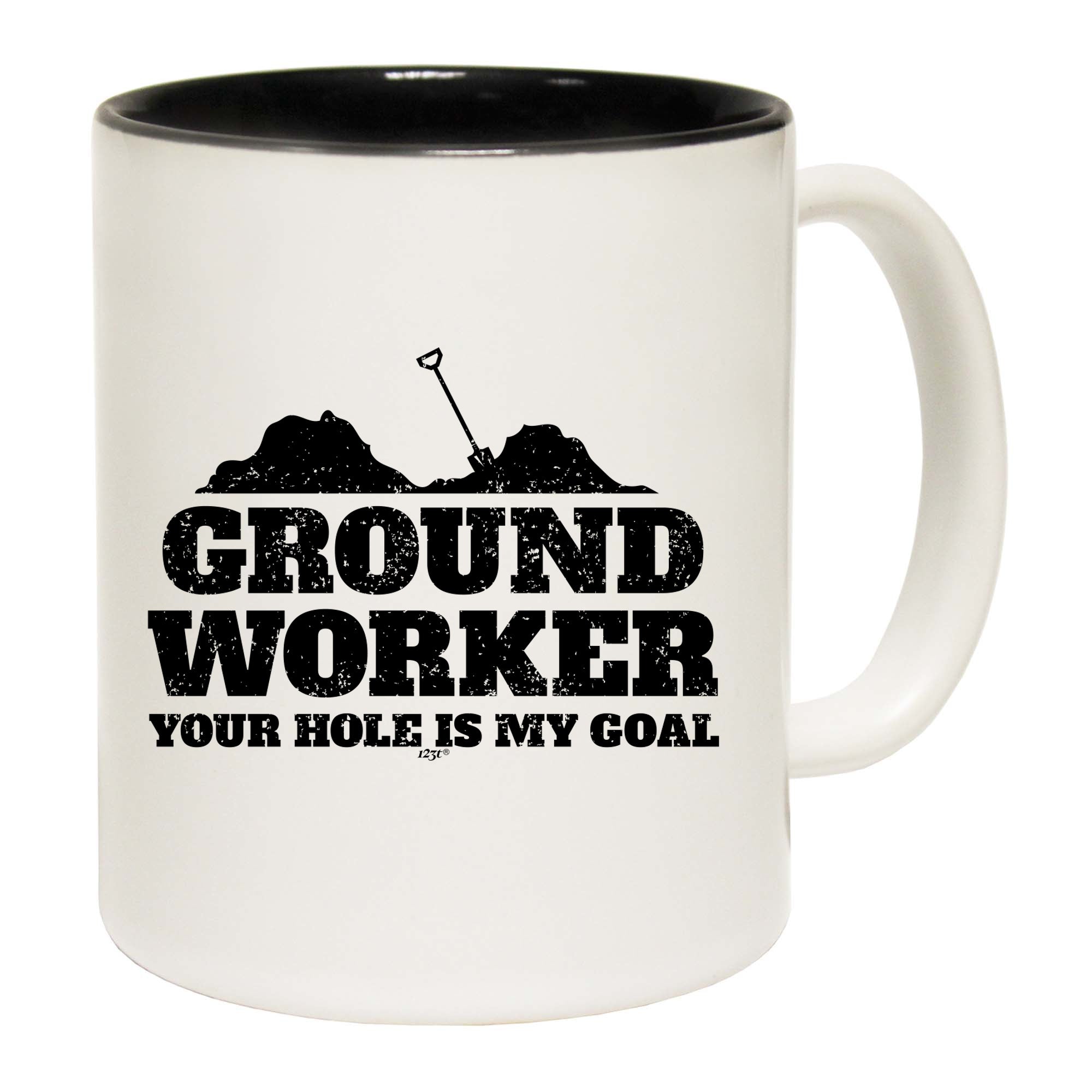 Ground Worker Tradie - Funny Coffee Mug Cup