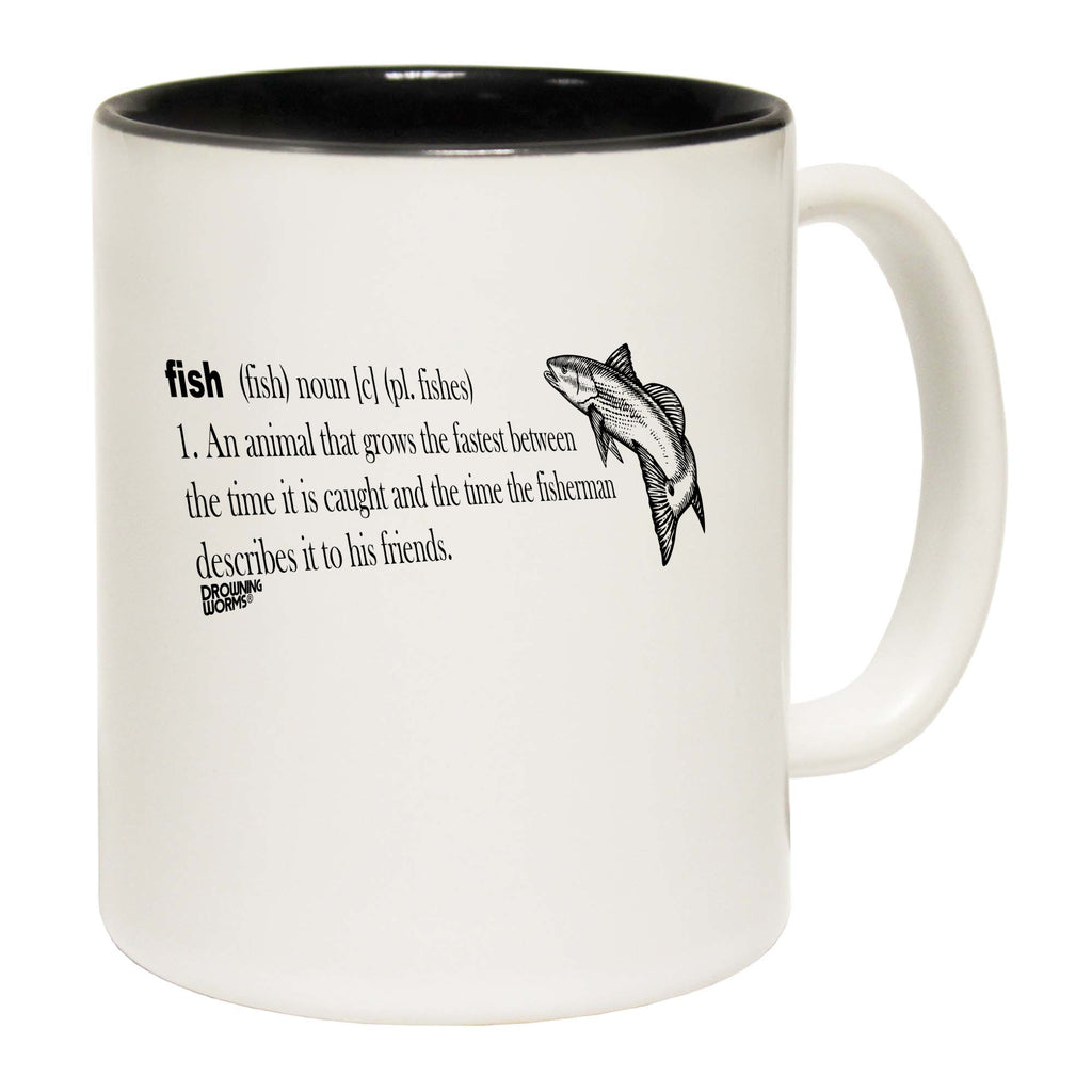 Dw Fish Noun - Funny Coffee Mug