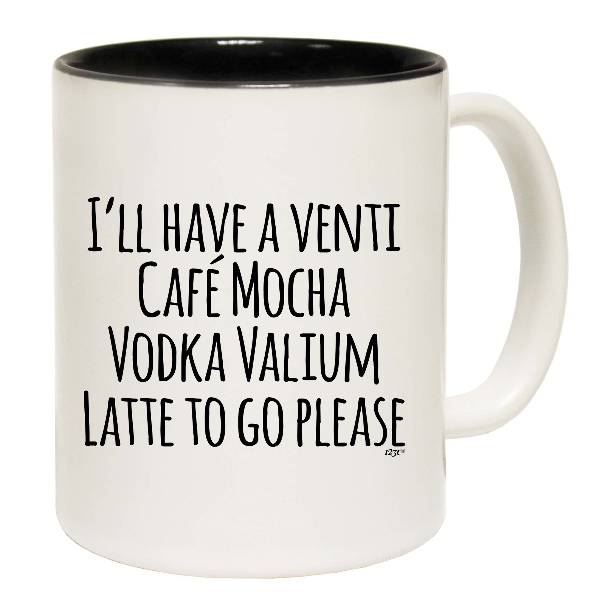 Ill Have A Vent Cafe Mocha Vodka Valium Latte - Funny Coffee Mug Cup