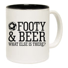 Football And Beer What Else Is There - Funny Coffee Mug Cup