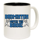 Badminton Watch The Birdie - Funny Coffee Mug