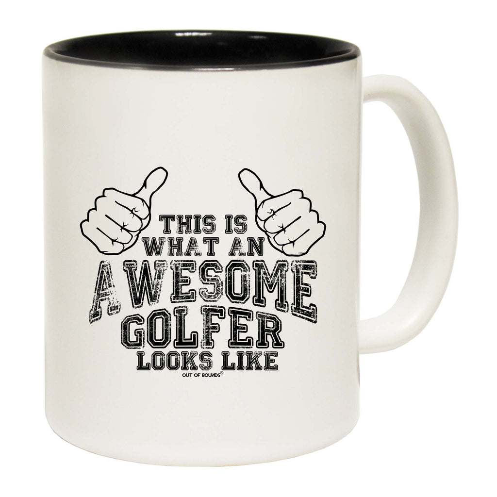 Oob This Is Awesome Golfer - Funny Coffee Mug