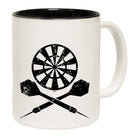 Darts Crossbones - Funny Coffee Mug Cup